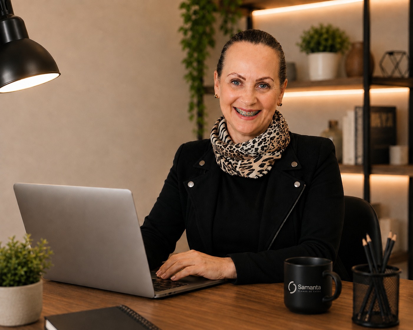 Samanta Fernandes, consultora de planos de saúde